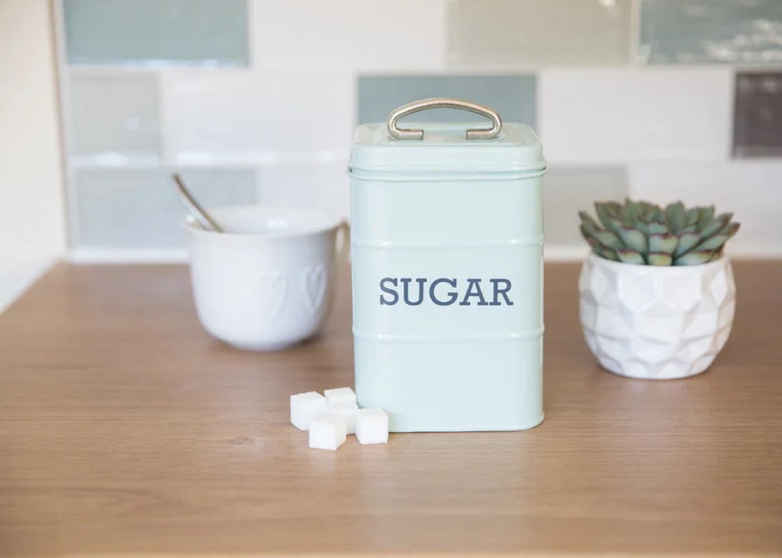 Living Nostalgia Coffee, Tea, and Sugar Canisters