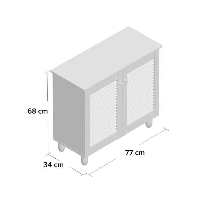 Morgan 9-Pair Shoe Storage Cabinet – Stylish and Space-Saving Design