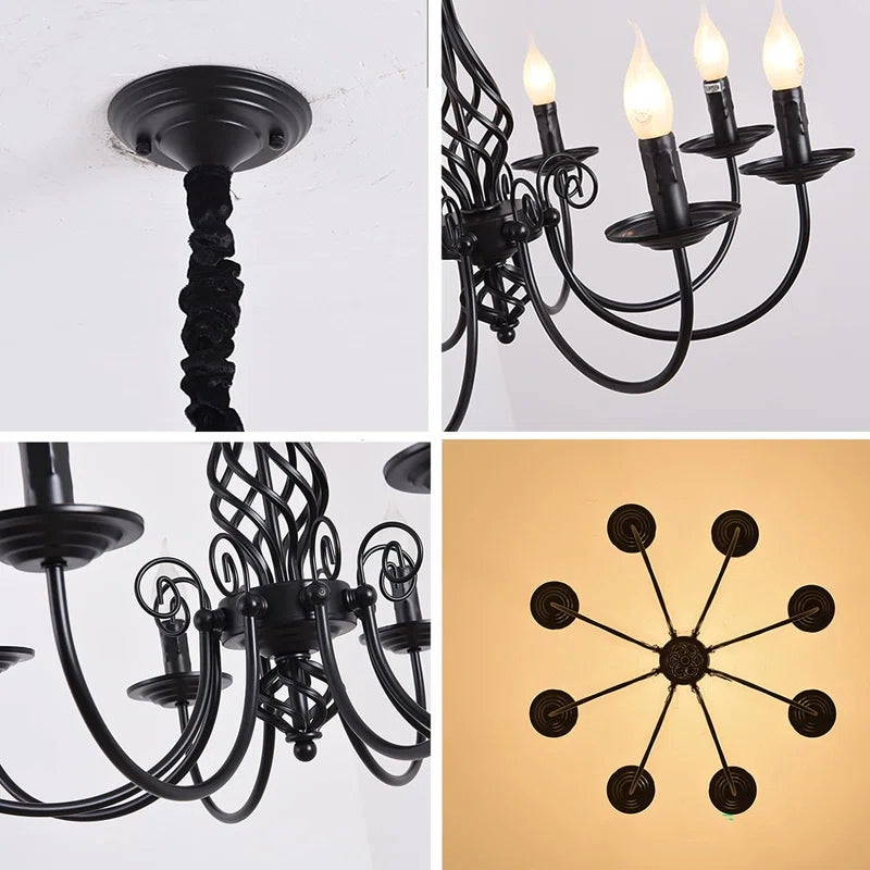 Dirksen 8-Light Chandelier – Timeless Candle Style Design