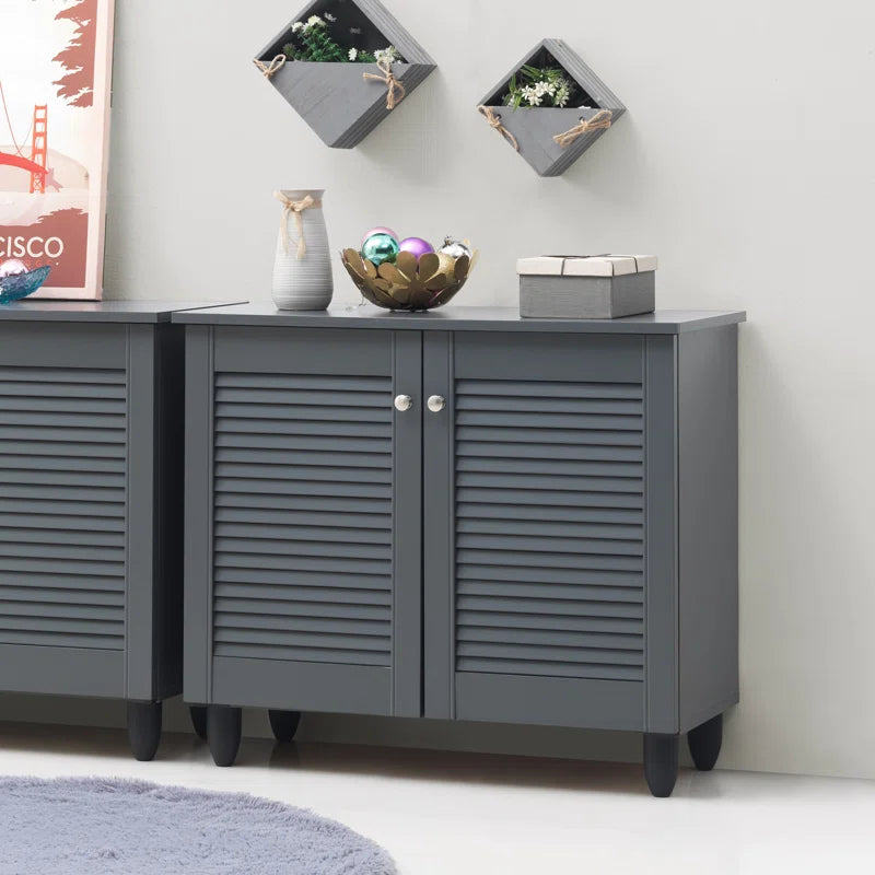 Morgan 9-Pair Shoe Storage Cabinet – Stylish and Space-Saving Design