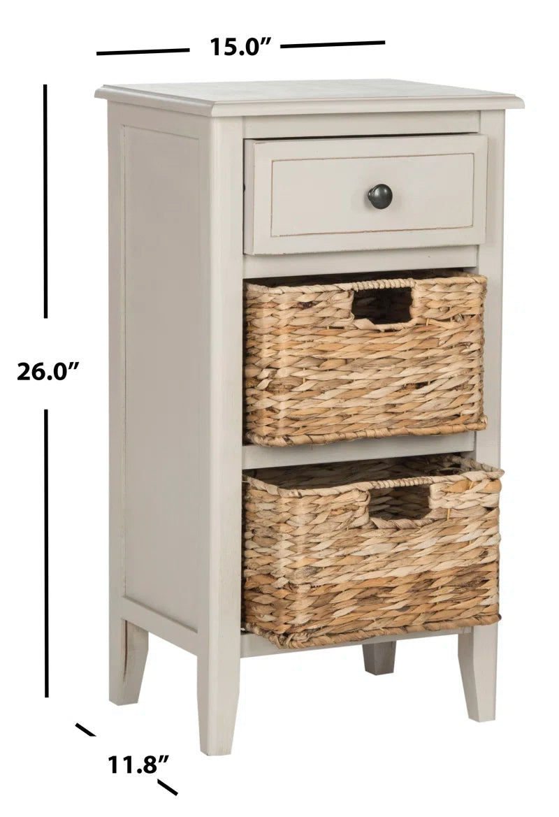 Santa Cruz Side Table with Storage – Stylish and Functional Accent Table